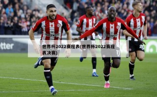 世界杯2022赛程表(世界杯2022赛程表决赛)