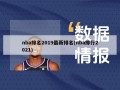 nba排名2019最新排名(nba排行2021)