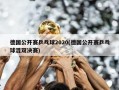 德国公开赛乒乓球2020(德国公开赛乒乓球混双决赛)