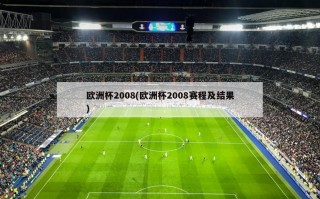 欧洲杯2008(欧洲杯2008赛程及结果)